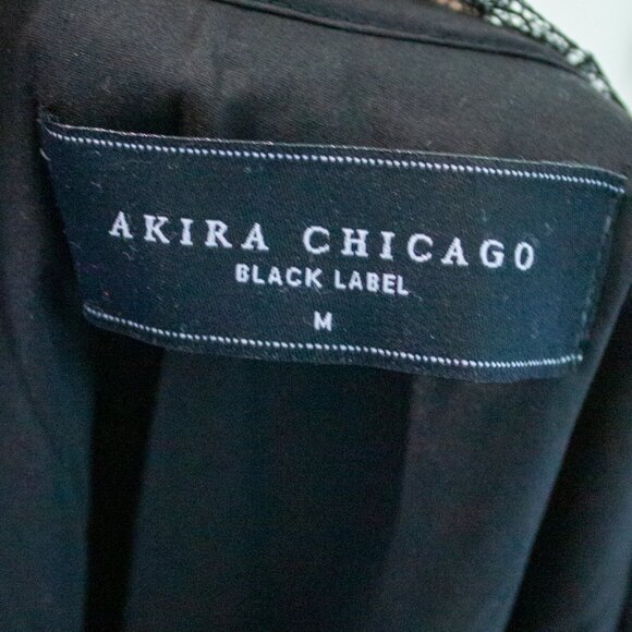 Akira Chicago Black Label Lace Dress Size M - Picture 4 of 5